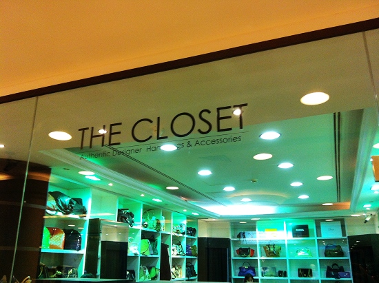 the closet