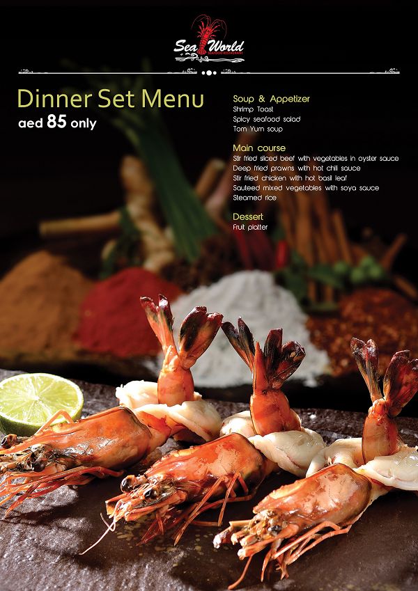 Dinner+Set+Menu