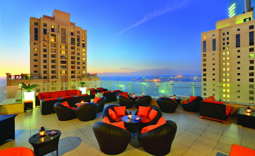 Fogueira Lounge terrace - Ramada Plaza Jumeirah Beach Residence_meitu_5
